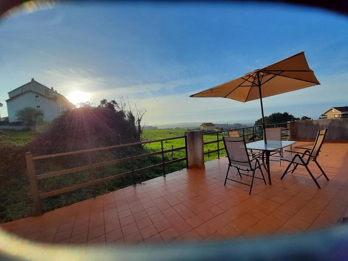 Con Vistas Al Mar Y Aparcamiento Gratis Apartment Suances Bagian luar foto