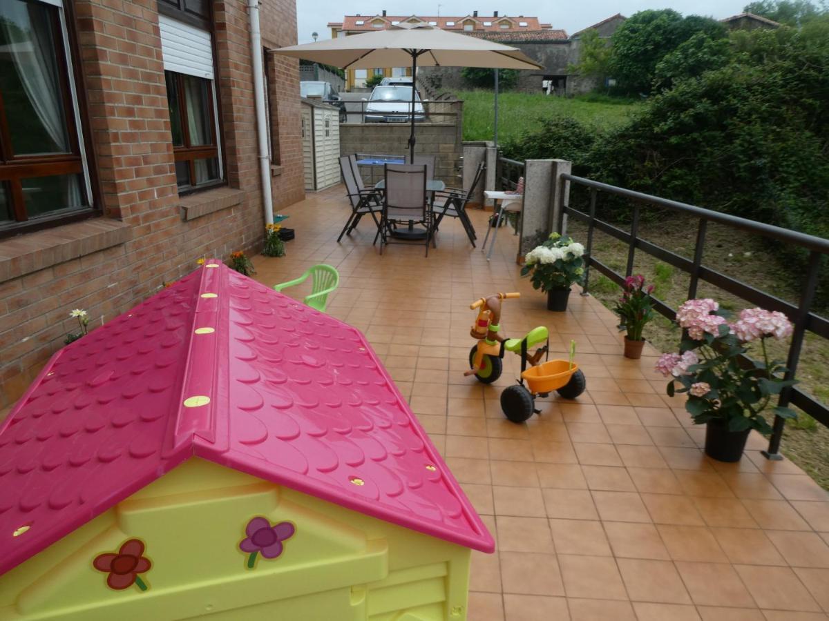Con Vistas Al Mar Y Aparcamiento Gratis Apartment Suances Bagian luar foto