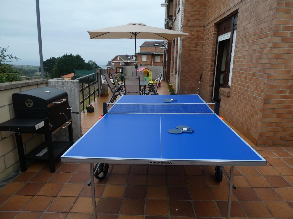 Con Vistas Al Mar Y Aparcamiento Gratis Apartment Suances Bagian luar foto